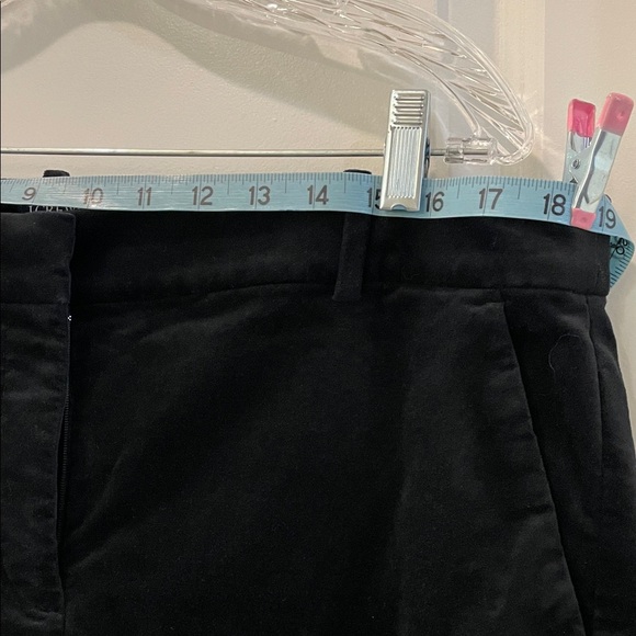 J. Crew Black Velvet Kallie Pants - Picture 4 of 12